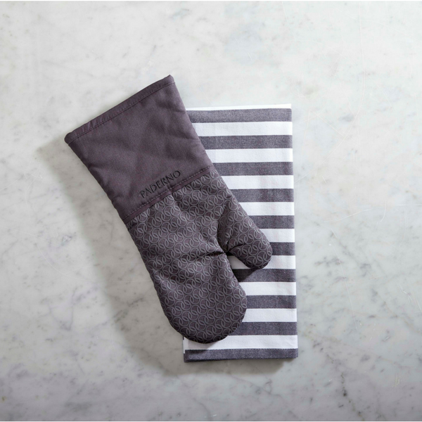 Yarn-Dyed Kitchen Towel 2-Pack, Charcoal 